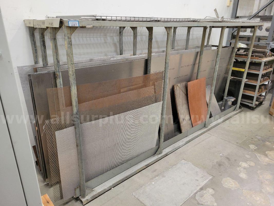 Metalstock Storage Racks, w/ Contents