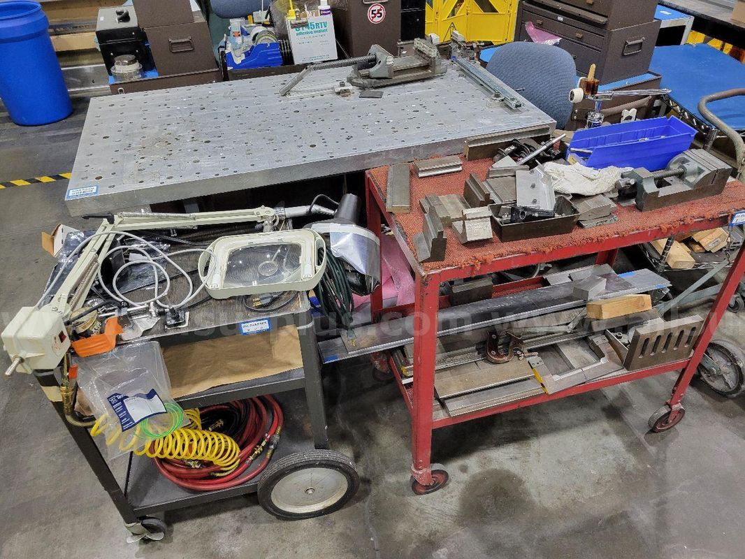 11pcs Assorted Tool Room Carts
