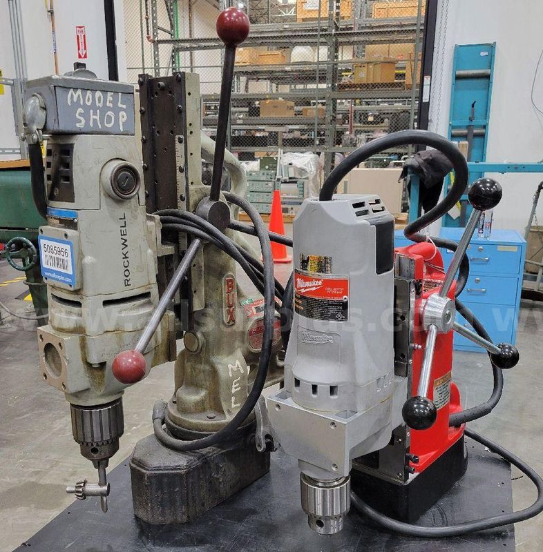 2pcs Electromagnetic Drill Presses, 3/4in
