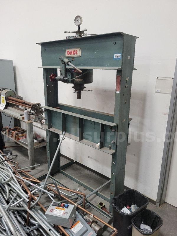 Dake 75H H-Frame Hydraulic Press