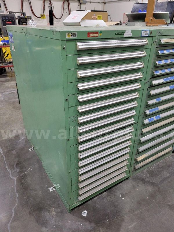Tool Cabinet, 17-Drawer, w/ Tooling Contents