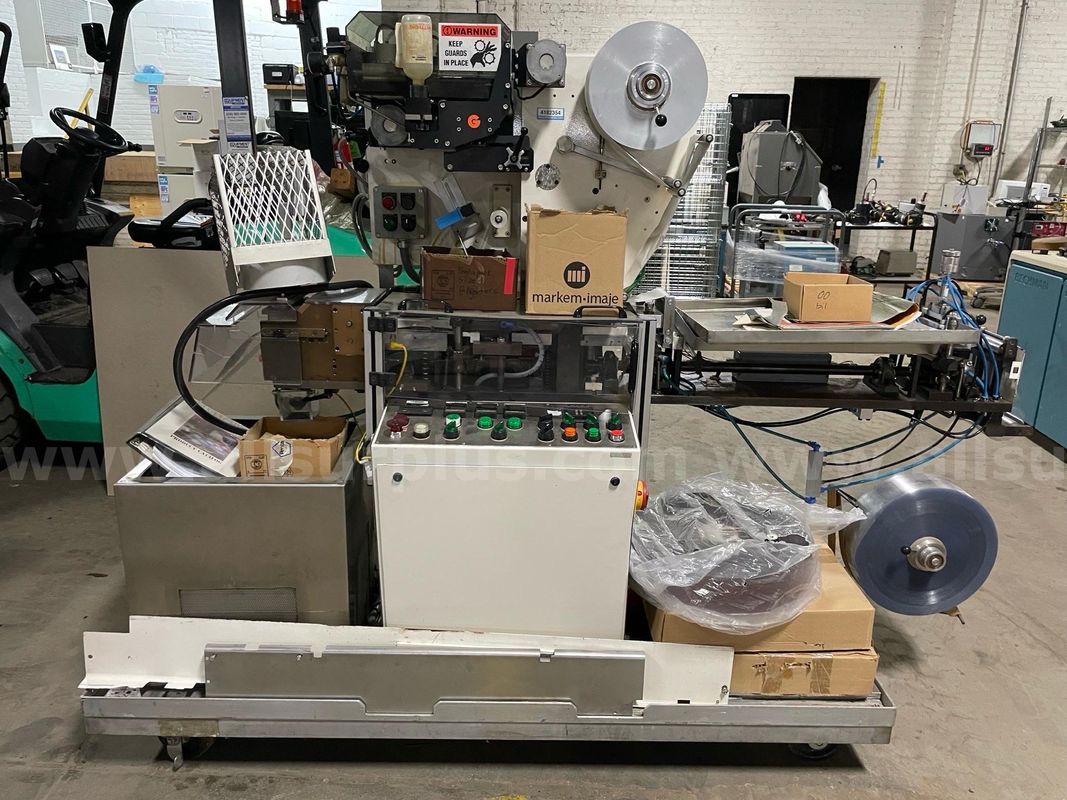 Automatic Blister Packaging Machine, 12" Web, Digital Controls, Includes Film