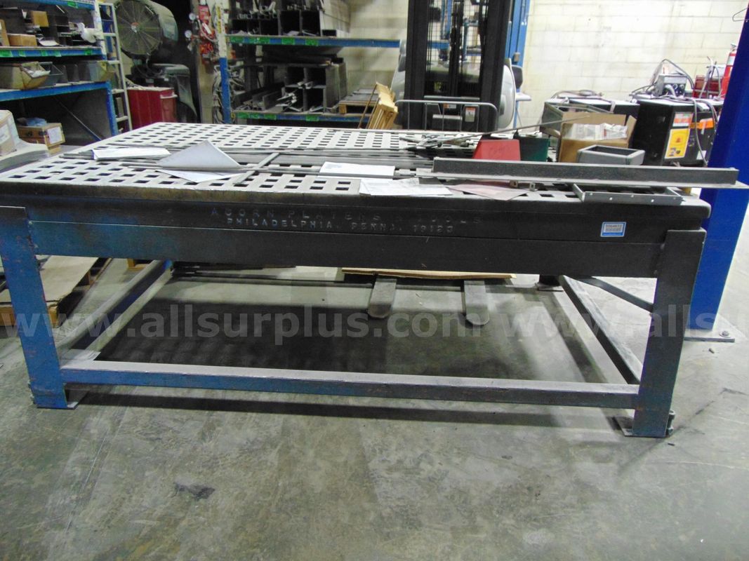 Acorn Platens And Tools Welding Table