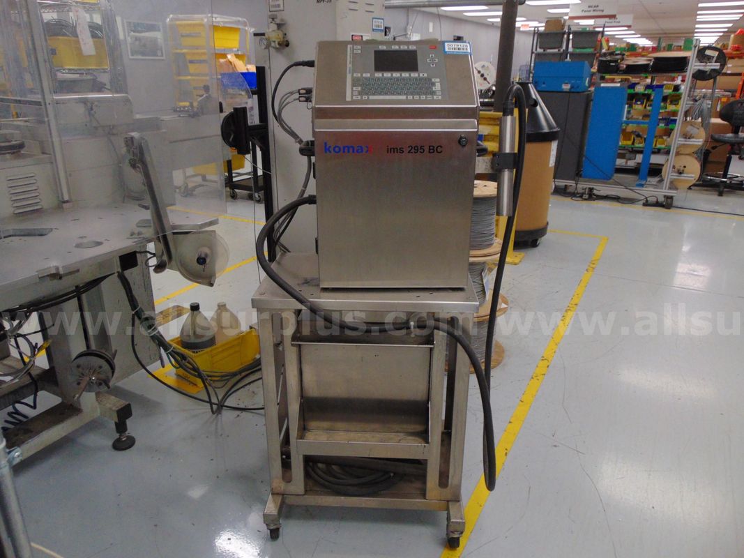 2010 Komax Inkjet Wire Marking System