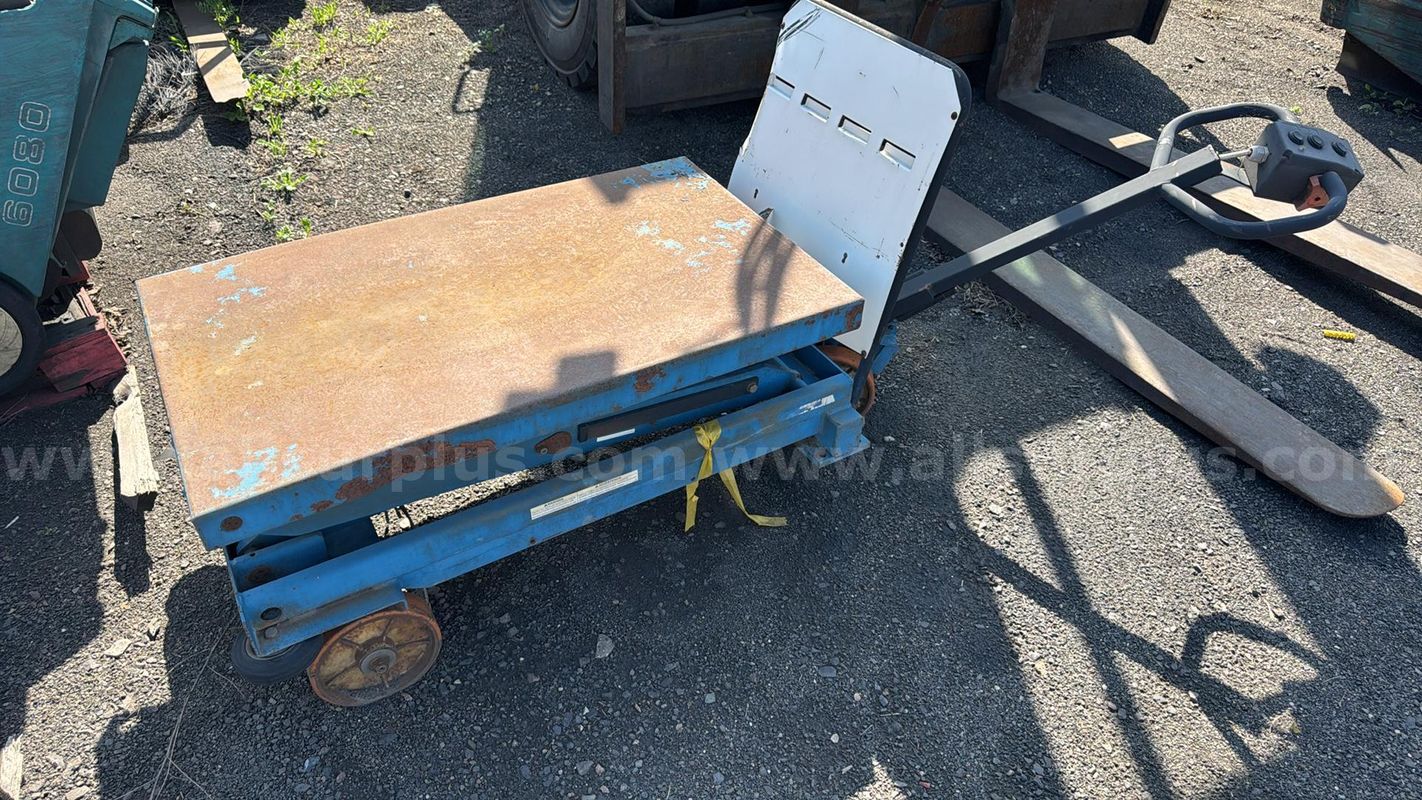 Electric Scissor Lift Table/Cart