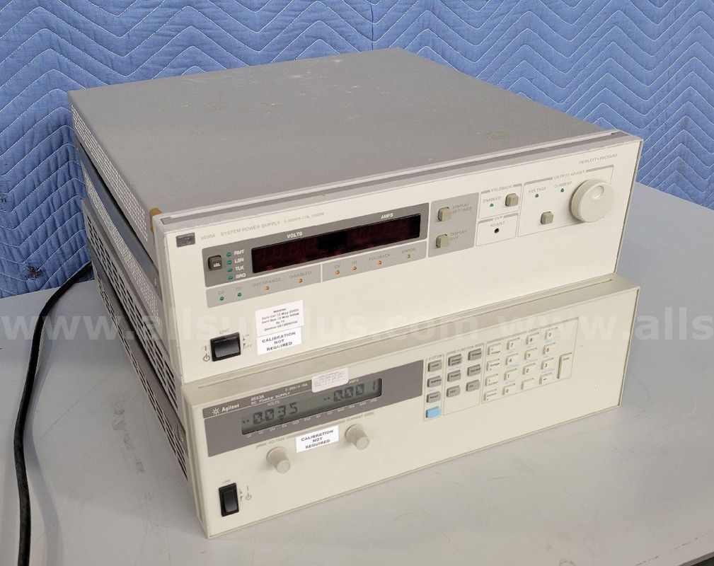 2pcs Agilent / Hewlett Packard DC Power Supplies