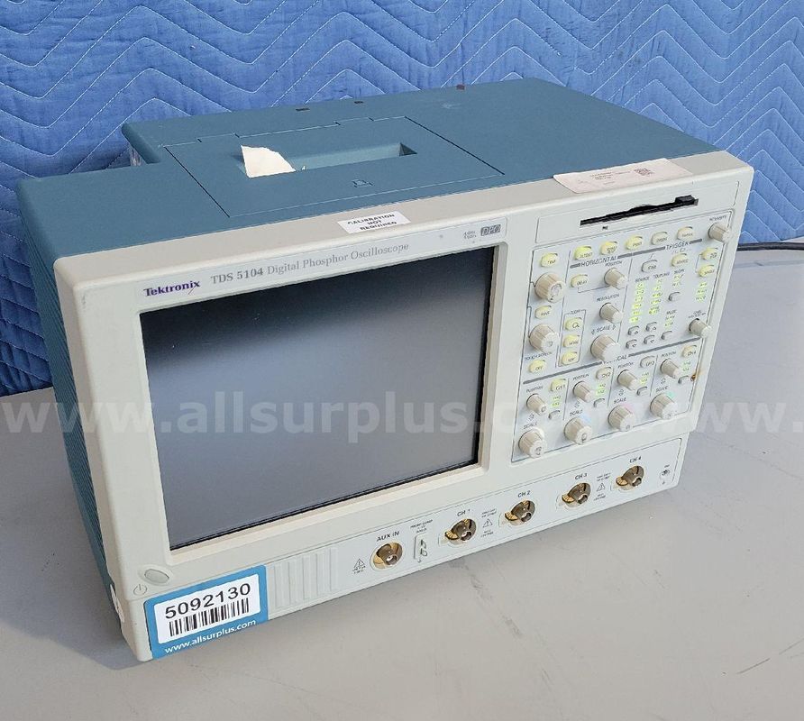 Tektronix TDS5104 Digital Phosphor Oscilloscope, 4GHz, 5GS/s