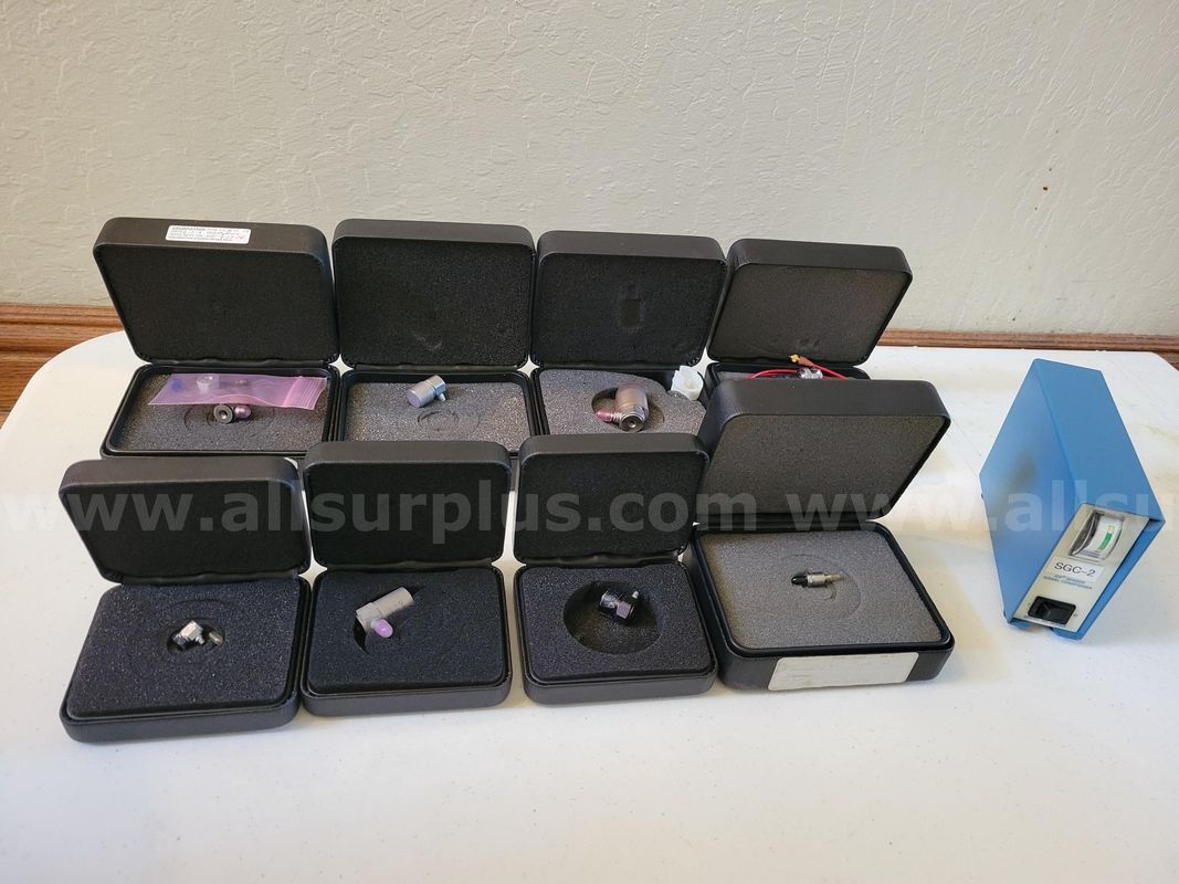 9pcs Accelerometers & Signal Conditioner by Dytran & PCB Piezotronics