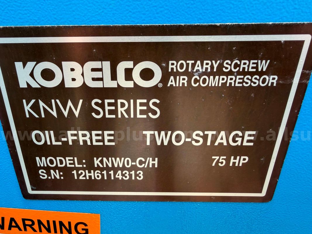 Kobelco KNOW-C/H Rotary Screw Compressor