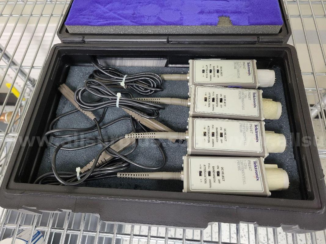4ea Tektronix P6247 1GHz Differential Probes