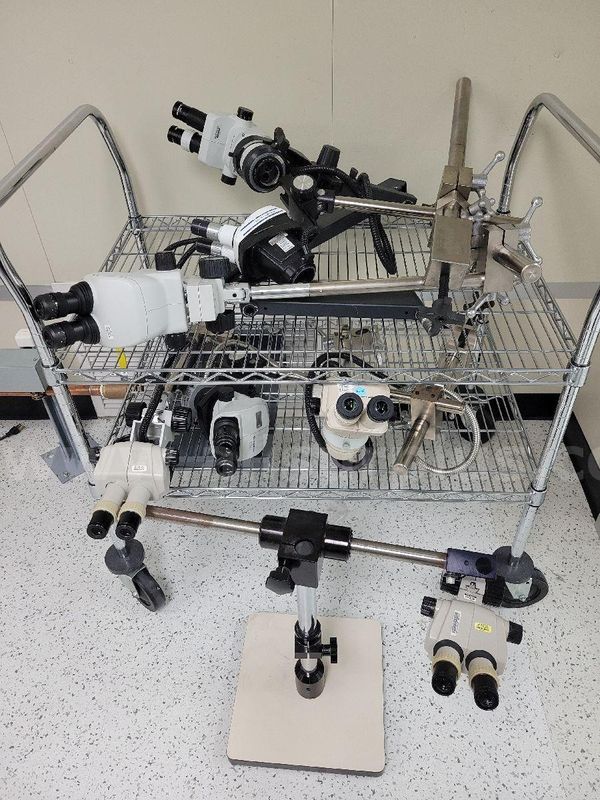 19pcs Inspection Microscopes and Scope Mounts