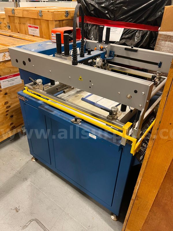 M&R Printing Saturn Platinum II Semi-Automatic Fltabed Graphics Screen Printing Press