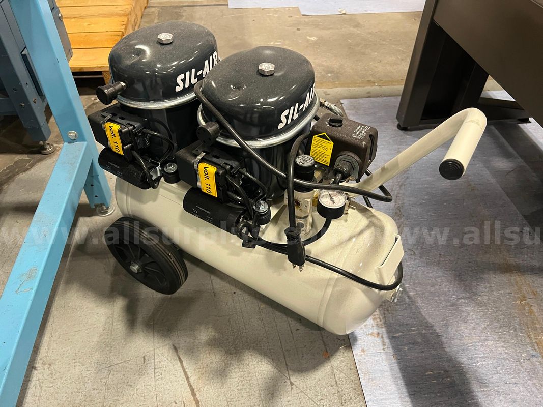 Sil-Air Dual Head Compressory with Small Tank
