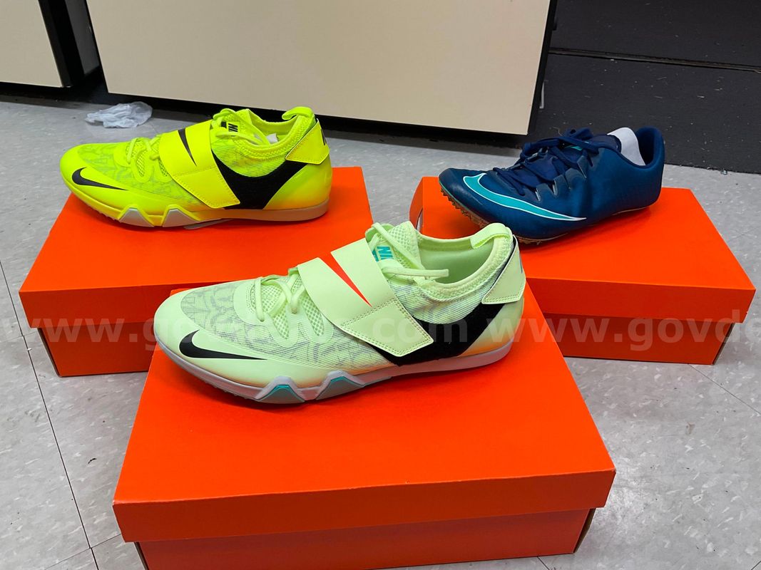 3 Pairs of Size 12 Men’s Nike Track Spikes