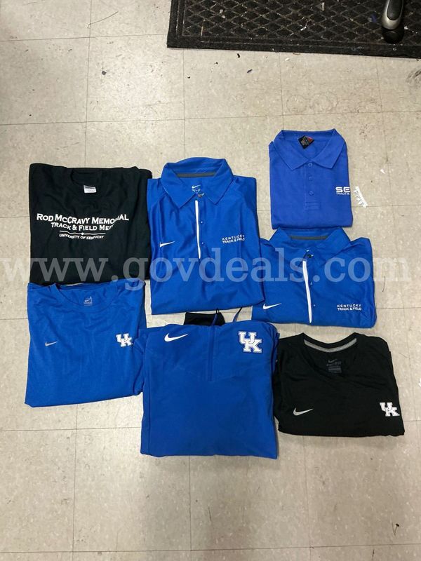 L - Polo Shirts (3), Shirt (2), Jacket (1), Long Sleeve (1)