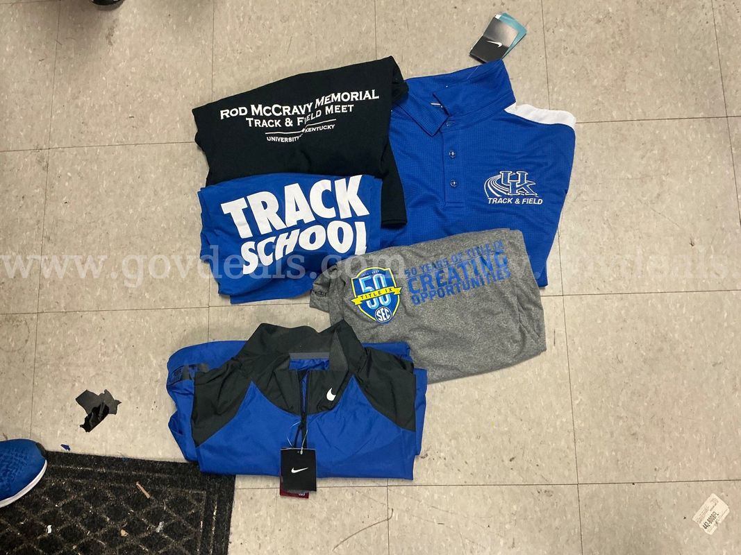 XL - T-Shirts (2), Long Sleeve (1), Quarter-Zip (1), Polo (1)