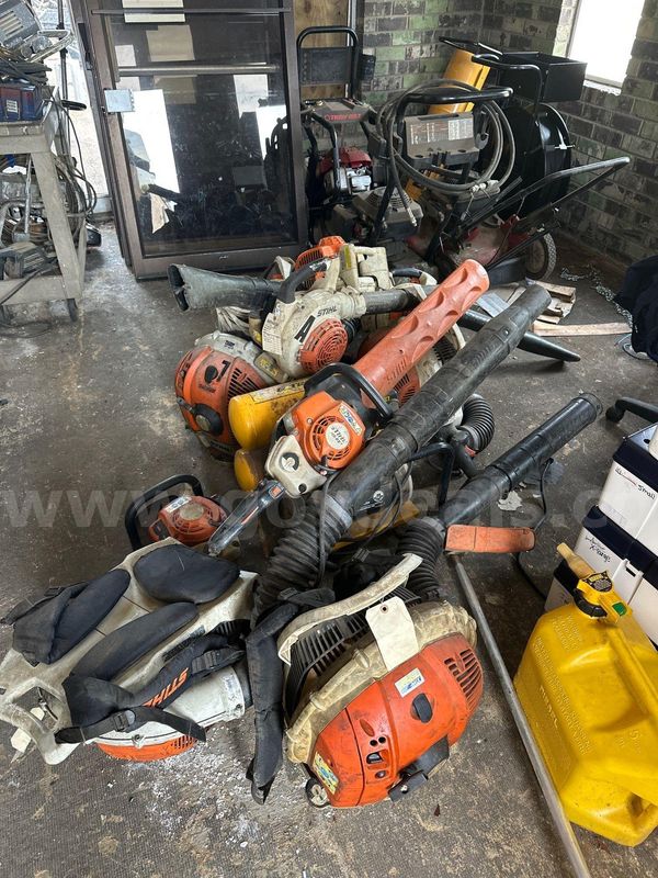 used weedeaters, blowers, edgers, pressure washers and other tools