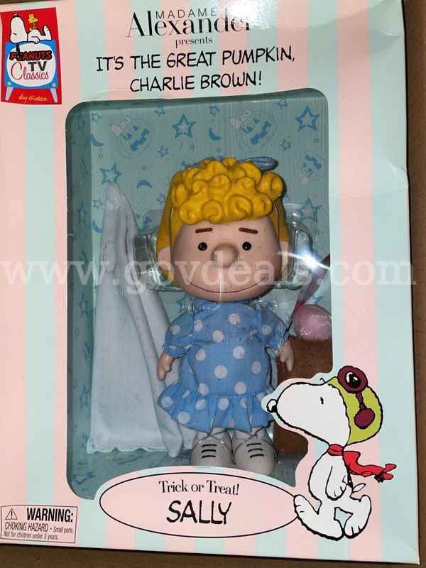 Madame Alexander Peanuts Doll Duo - Trick or Treat Sally & Lucy Halloween Set NIB