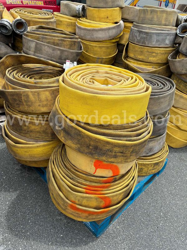 Pallet Of 4 Inch Fire Hose