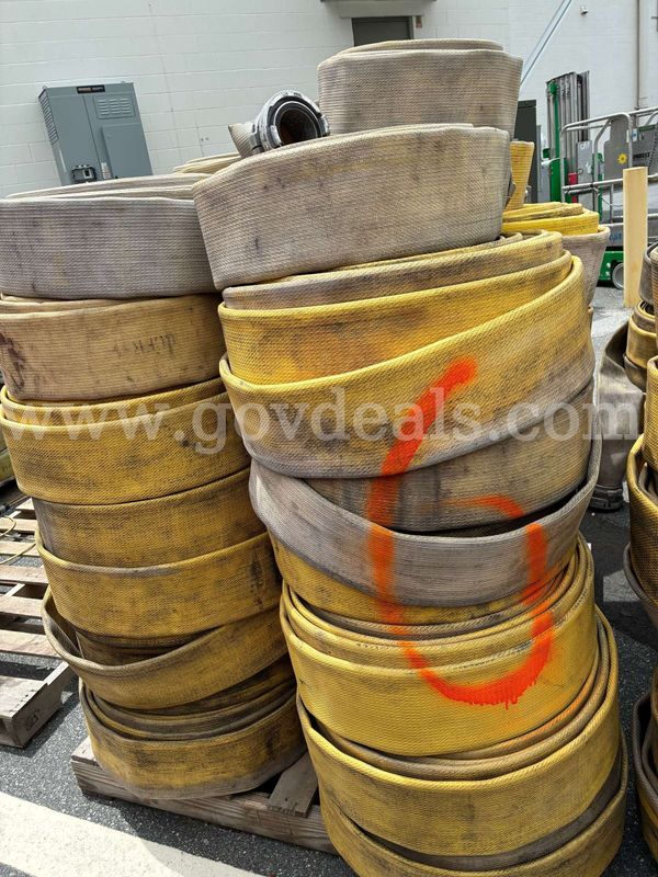 PALLET OF 4 INCH FIRE HOSE