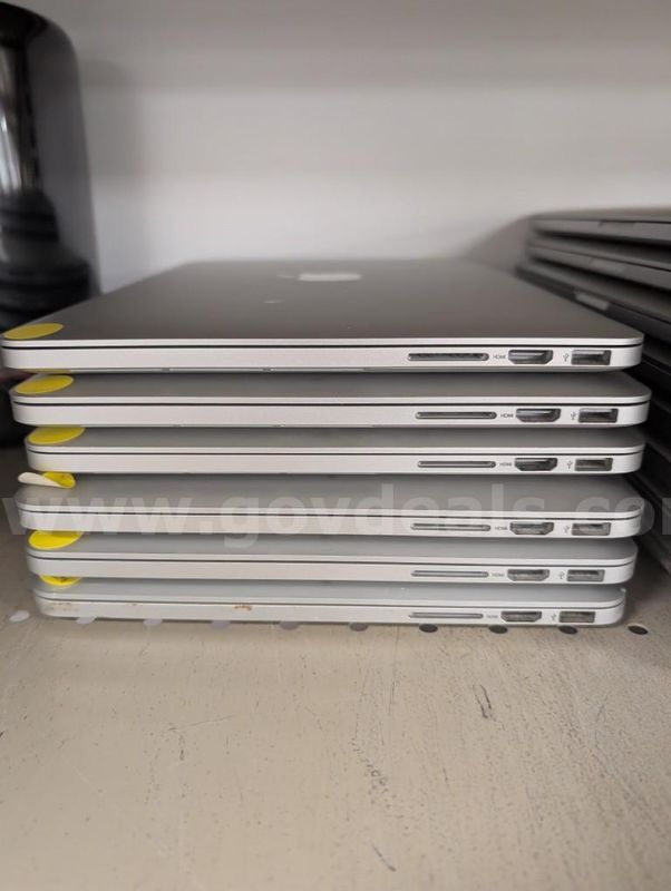 Lot of 6 Magsafe 2 MacBook Pro 13" laptops