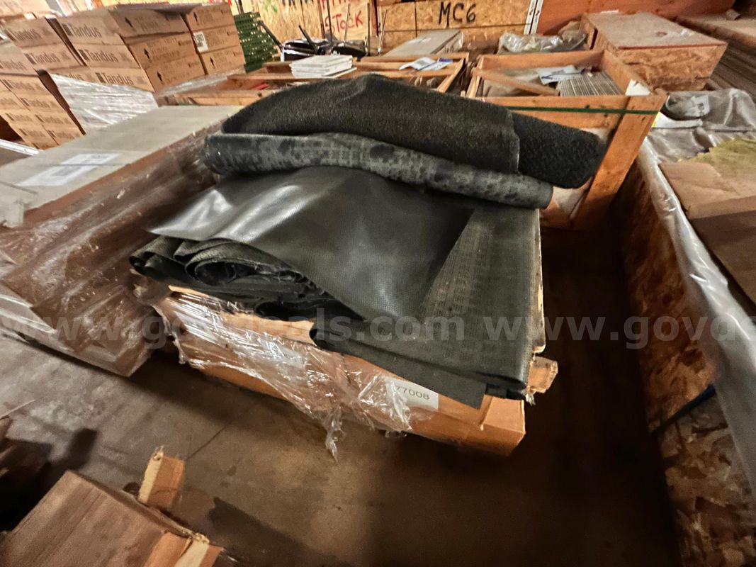 ONE PALLET - Tandus Commercial Flooring Rolls and Tiles in Black and Grey