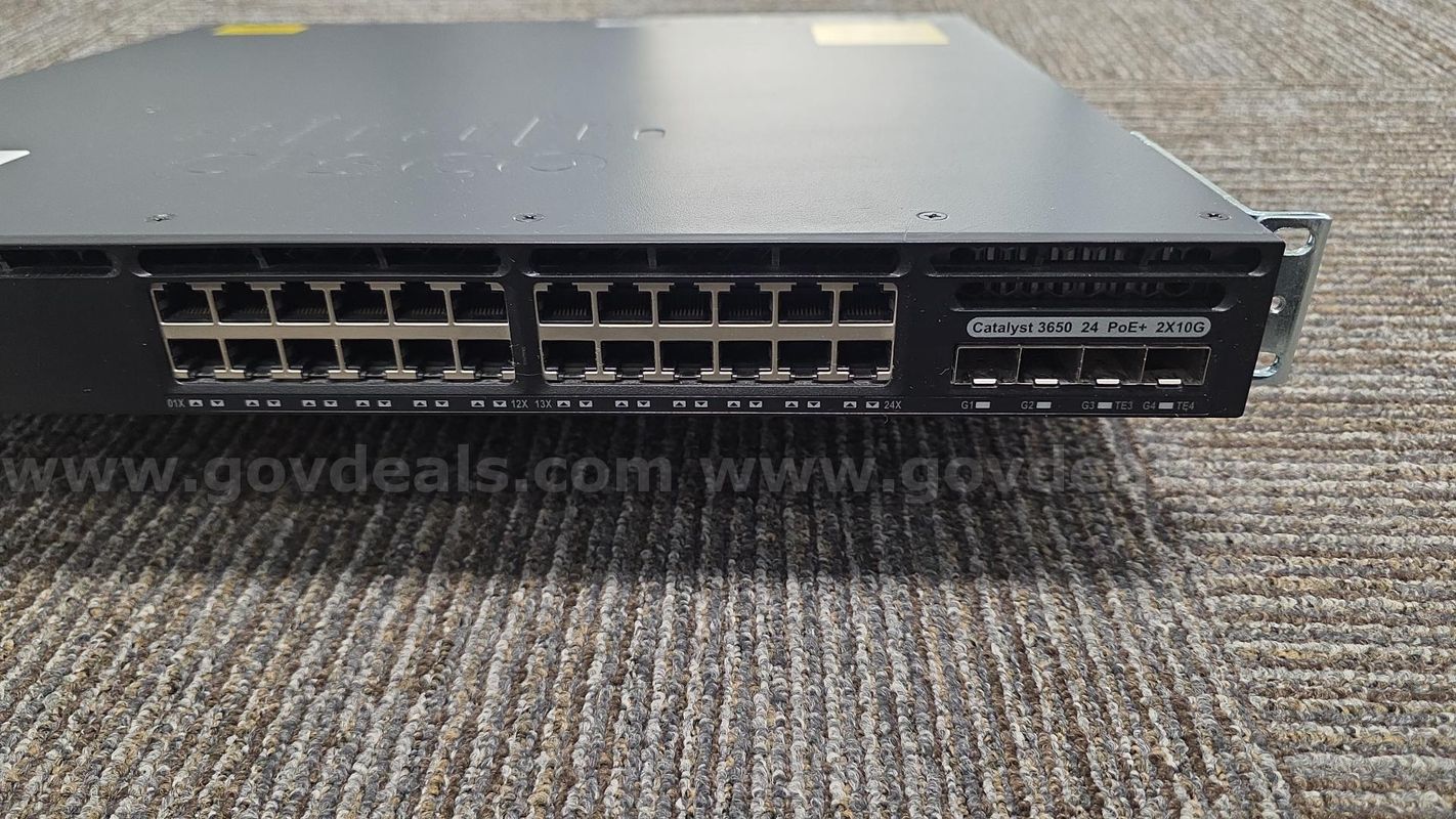 Cisco Catalyst 3650 24 PoE+ 2X10G Switch
