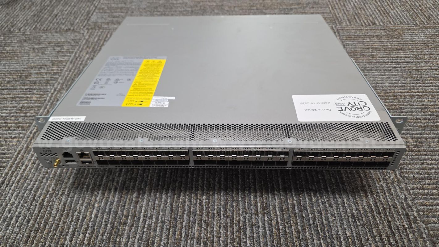 Cisco Nexus 3548P 48-Port 10GbE SFP+ Network Switch