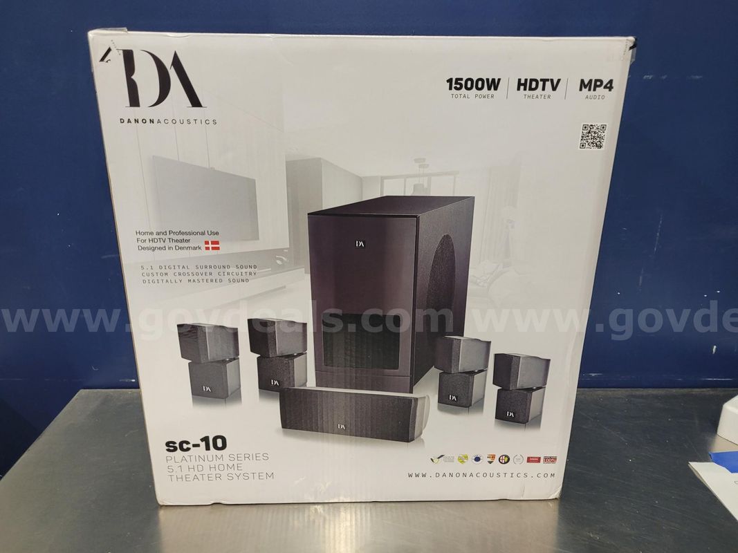 Danon Acoustics Platinum Series 5.1 HD Home Theater System