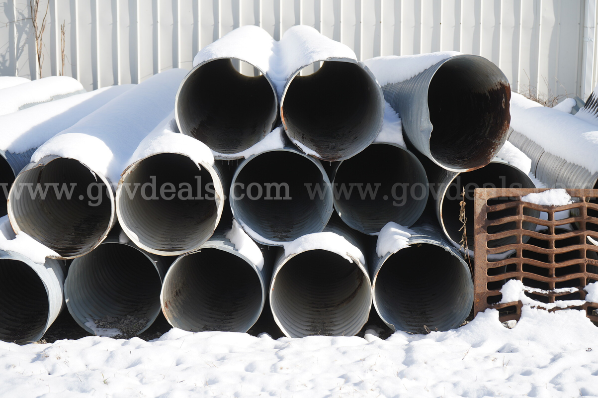 18" Galvanized Culvert Pipe