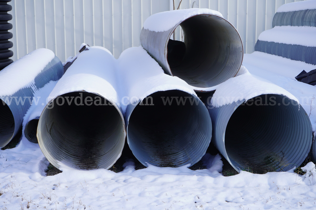 30" Galvanized Culvert Pipe