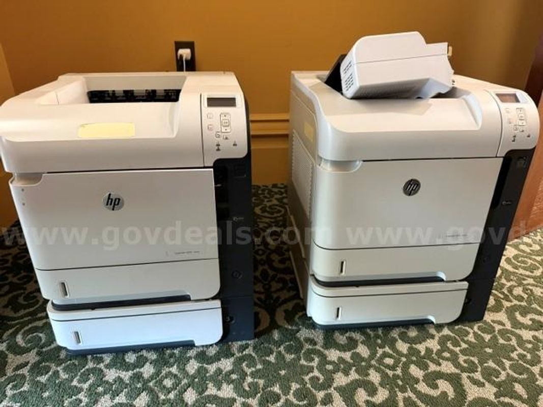 Two HP Printers and Envelope Feeder