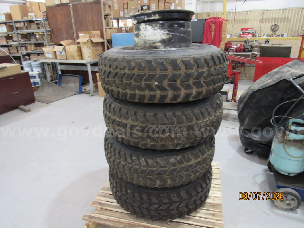 1 Set of 4 Tires Good Year 37X12.50R16.5 LT