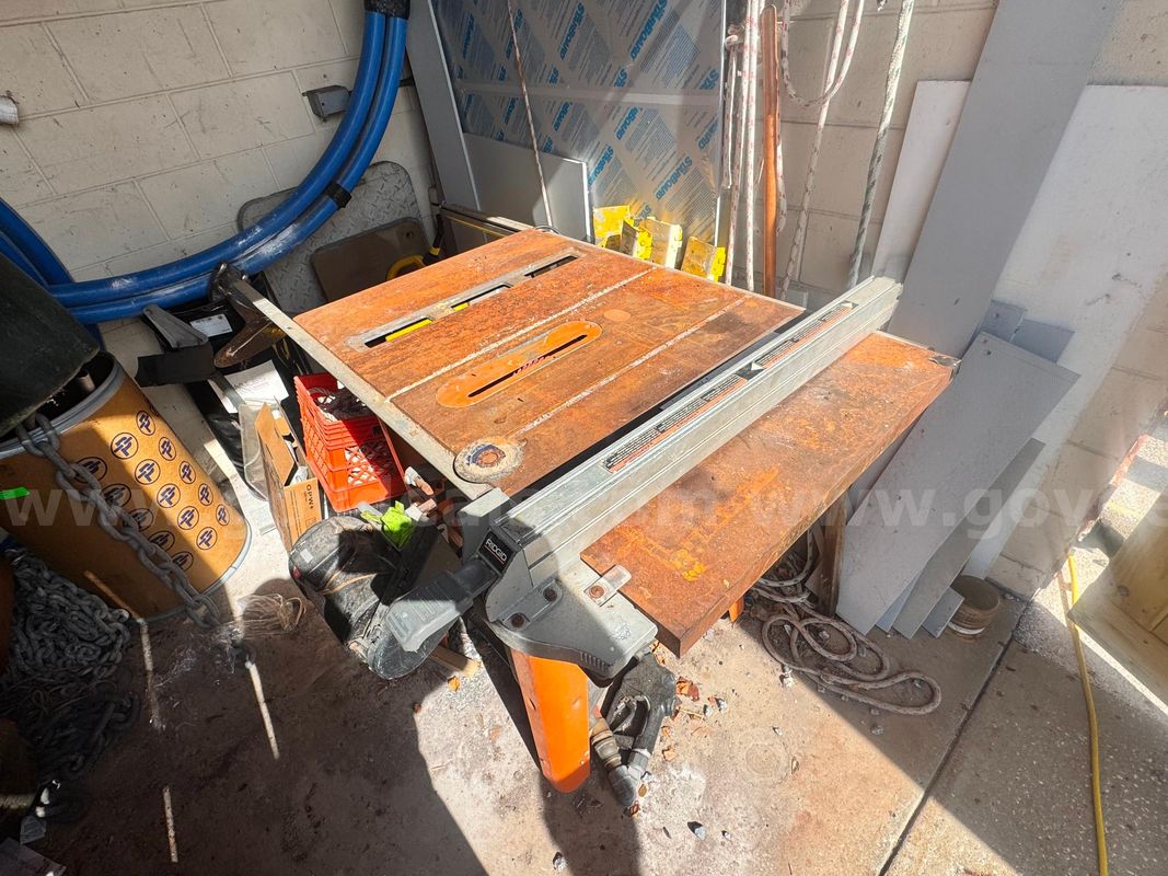RIDGID Table Saw – 1.5 HP