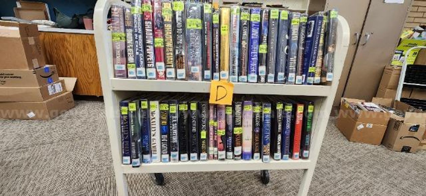 Lot of Books Including "Earth Afire"