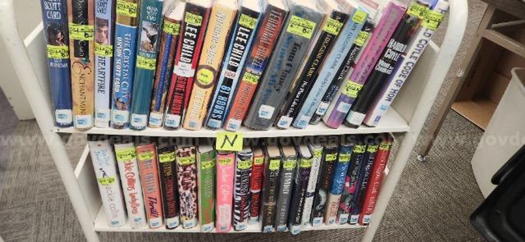 Lot of Books Including "Gone Tomorrow"