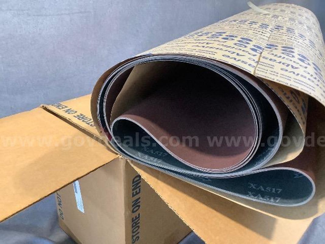 1 Box of 5 Sand Paper Sanding Belts for a Belt Sander 400 Grit