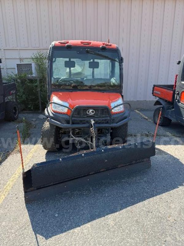 2016 Kubota RTV100C Diesel with Salt Spreader and Snowplow