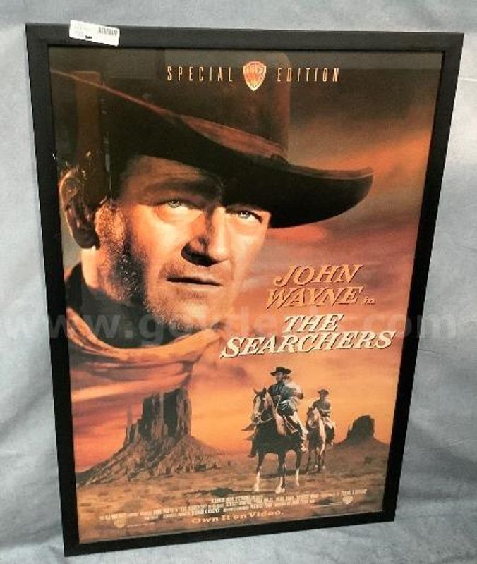 John Wayne Searchers Movie Poster Approx, 29"x42"