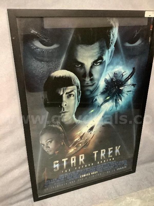 Filmed in Utah Star Trek Movie Poster Approx. 29" x 42"