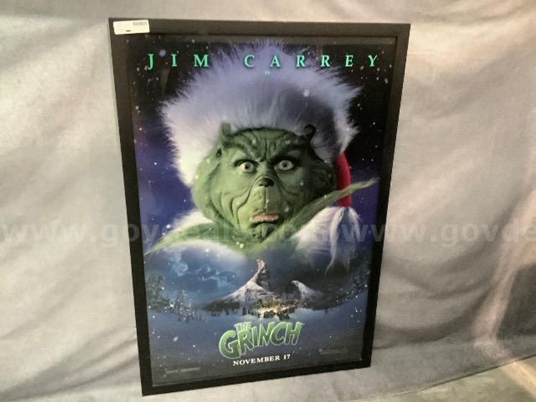 Filmed in Utah How the Grinch Stole Christmas Movie Poster approx. 29" x 42