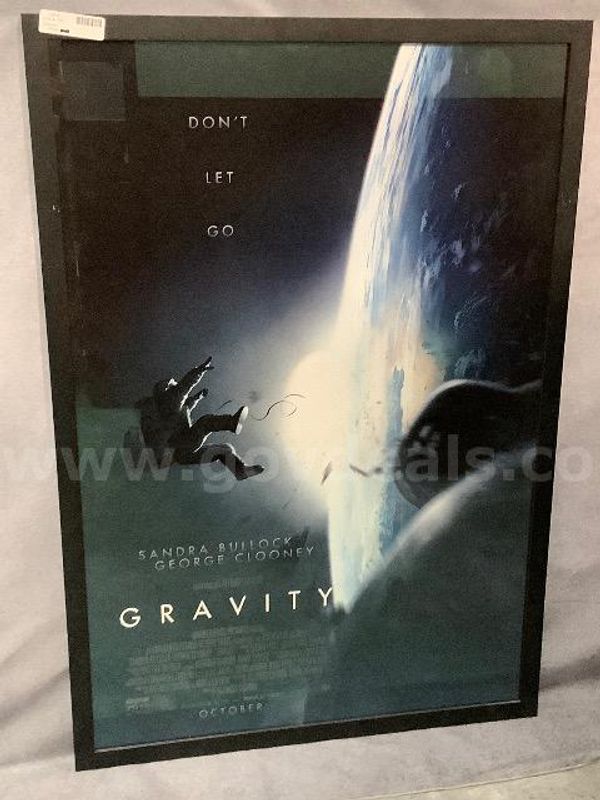 Filmed in Utah Gravity Movie Poster approx. 29"x42"