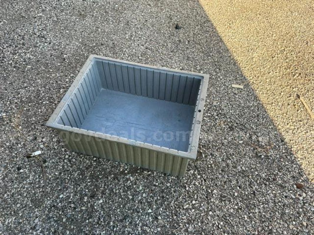 Large Lot of Storage Bins (Hard Plastic)