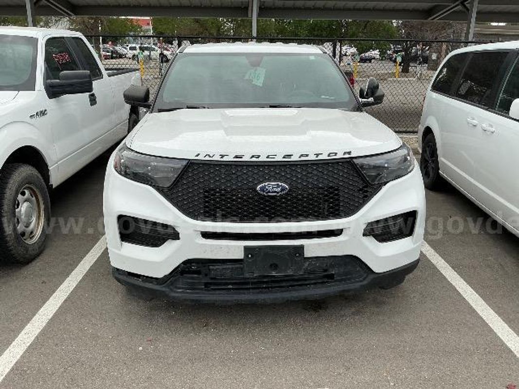 2021 FORD UTILITY INTERCEPTOR POLICE PKG 4 DOOR AWD SUV -- UNLEADED
