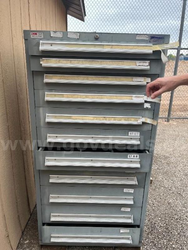 Gray Lyon Metal Storage Cabinet