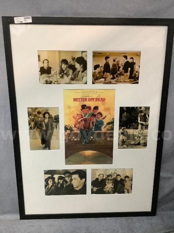 Filmed in Utah "Better Off Dead" Movie Poster Approx. 29"x42"