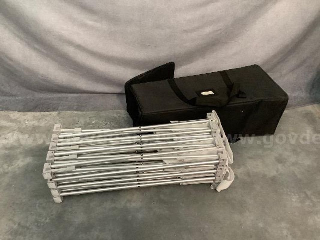 Accordion Style Trade Show Display Stand With Hardcase