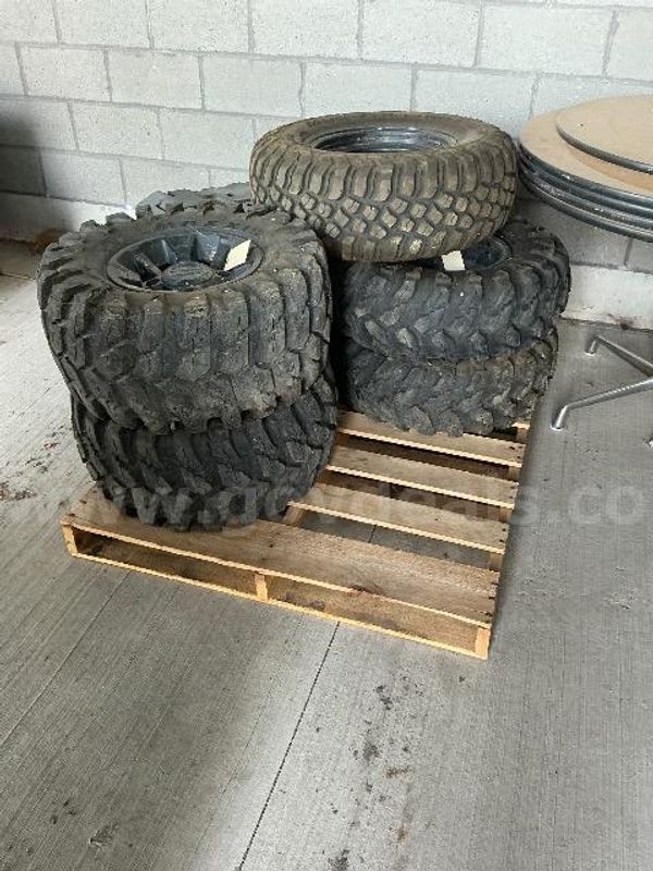 ATV Set of 5 Tires 27x11x 1100-12