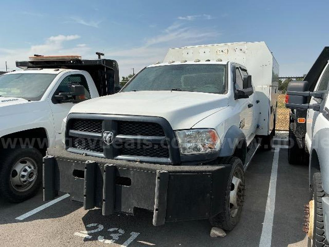 Mechanics Special 2018 DODGE RAM 4500 TRADESMAN CREW CAB 4X4 CHASSIS -- DIE