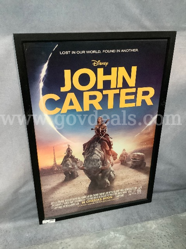 Filmed in Utah "John Carter" Movie Poster